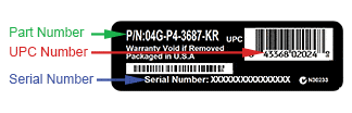 Serial Number (S/N) และ Part Number (P/N) คืออะไร อยู่ตรงไหน? — Bangmod  Enterprise